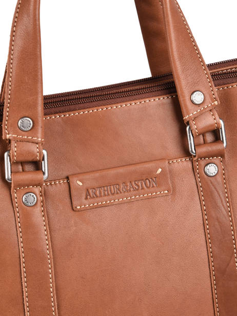 Business Tas Arthur 3 Compartimenten Arthur & aston Bruin johany 6 ander zicht 1