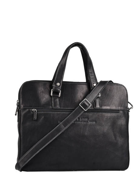 Business Tas Arthur 3 Compartimenten Arthur & aston Zwart johany 6 ander zicht 3