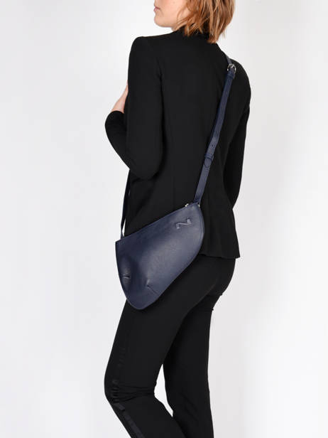 Cross Body Tas Large City Perle Leder Nathan baume Blauw n city 1 ander zicht 1