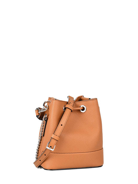 Mini Bucket Bag Ninon Leder Lancel Bruin ninon A11466 ander zicht 4