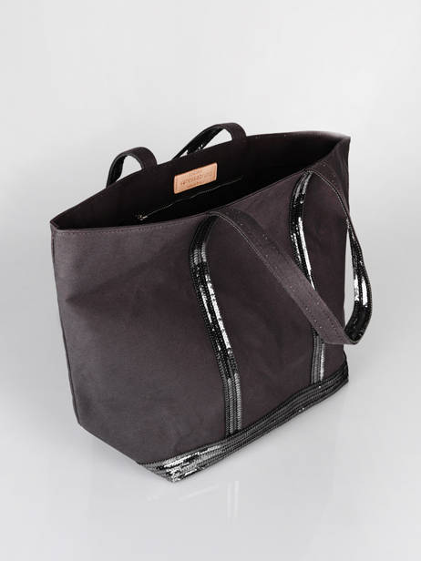Handtas L Le Cabas Pailletten Vanessa bruno Grijs cabas 1V40315 ander zicht 1