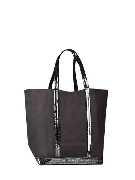 Handtas L Le Cabas Pailletten Vanessa bruno Grijs cabas 1V40315 ander zicht 3
