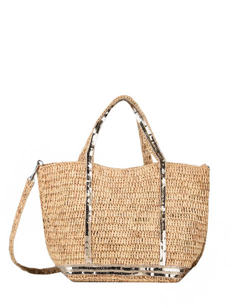 Handtas Le Cabas Raffia Pailletten Vanessa bruno Beige cabas raphia 64V40435 ander zicht 1