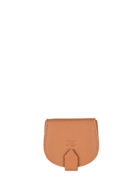 Portemonnee Caviar Leder Crinkles Bruin caviar 14039