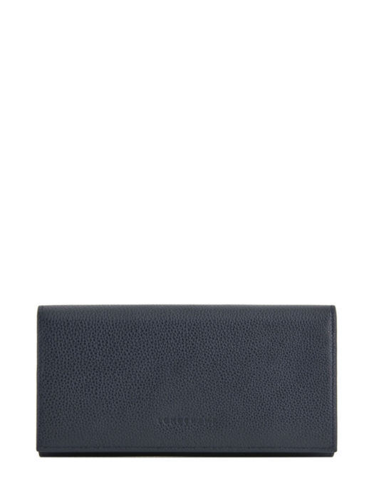Longchamp Le foulonné Portefeuille Blauw