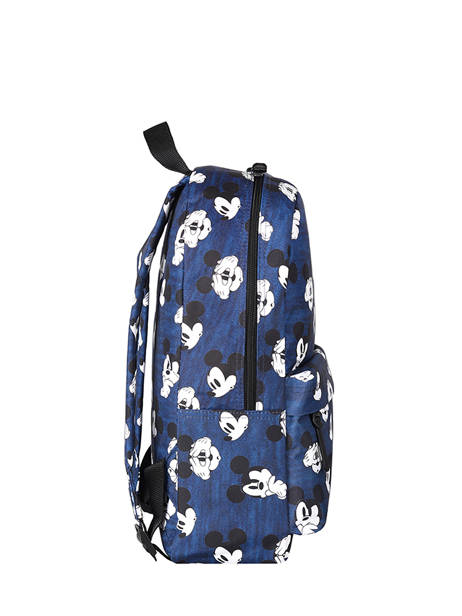 Rugzak Mickey Mouse 1 Compartiment Mickey and minnie mouse Blauw fashion 1782 ander zicht 2