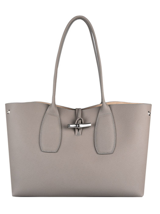 Longchamp Roseau Schoudertas Grijs