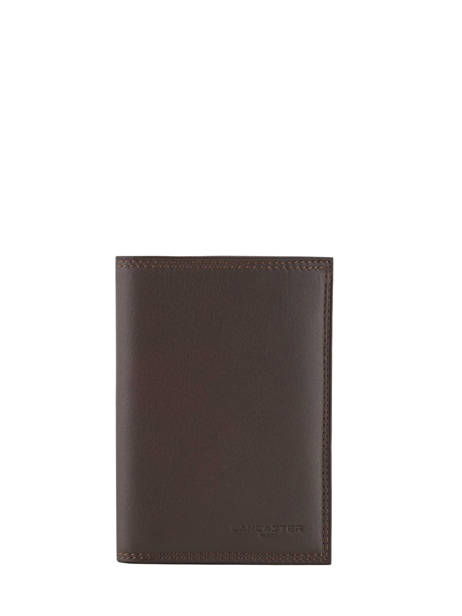 Portefeuille Soft Vintage Leder Lancaster Bruin soft vintage homme 120-13