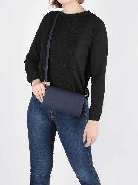 Clutch Met Riempje Madrid Leder Hexagona Blauw madrid 536554 ander zicht 1