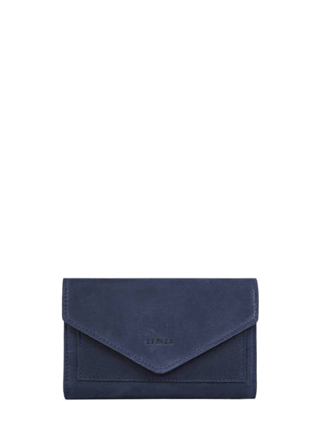 Portefeuille Etincelle Nubuck Leder Etrier Blauw etincelle nubuck EETN469