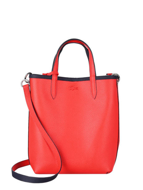 Schoudertas Anna Omkeerbaar Lacoste Blauw anna NF2991AA ander zicht 2