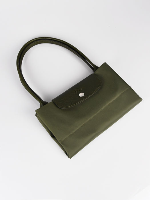 Longchamp Le pliage green Schoudertas Groen