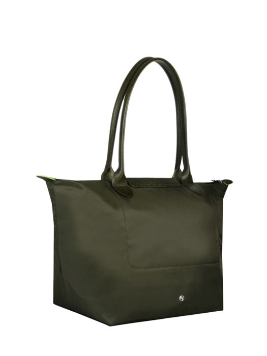 Longchamp Le pliage green Schoudertas Groen