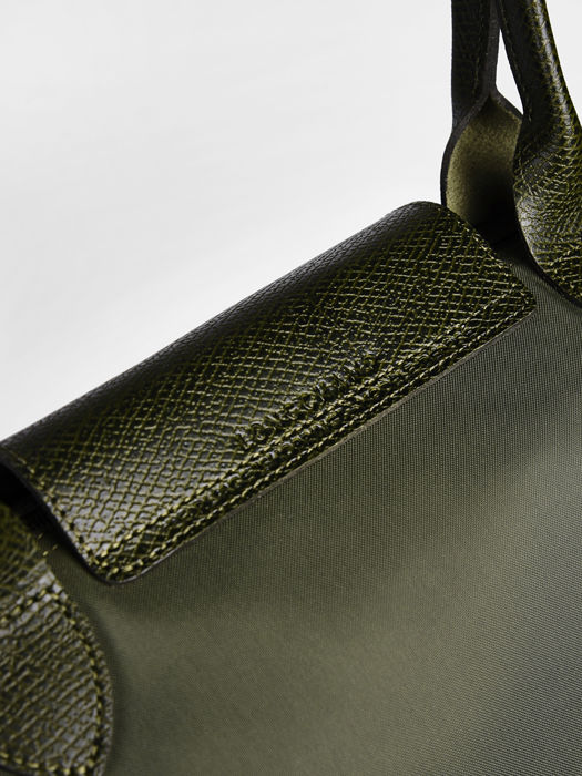 Longchamp Le pliage green Schoudertas Groen