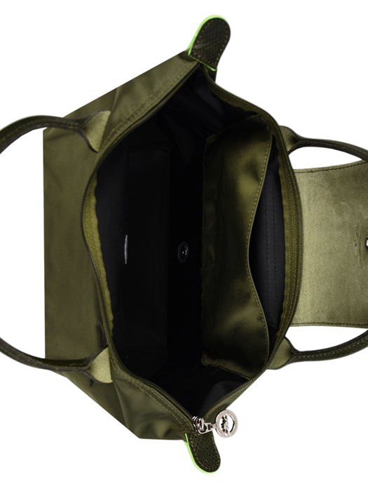 Longchamp Le pliage green Schoudertas Groen