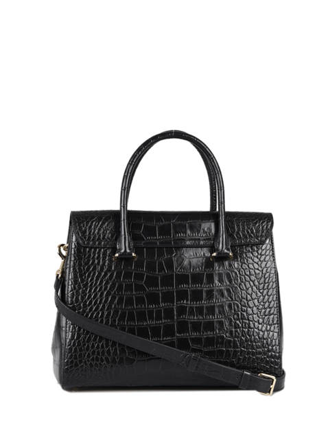 Handtas Exo Leder Lancaster Zwart exo 85 ander zicht 4