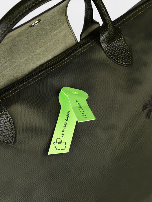 Longchamp Le pliage green Schoudertas Groen