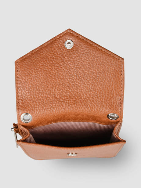 Telefoontasje FoulonnÃ© Pia Leder Lancaster Bruin foulonne pm 27 ander zicht 2