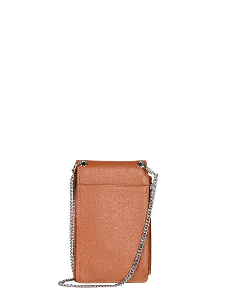 Telefoontasje FoulonnÃ© Pia Leder Lancaster Bruin foulonne pm 27 ander zicht 3