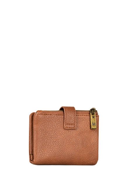 Portemonnee Met Kaarthouder Soft Mandoline Bruin soft 376 ander zicht 2