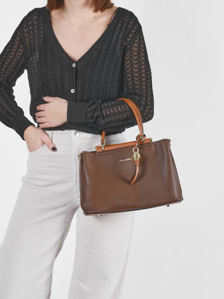 Handtas S Azalie Ted lapidus Bruin azalie TLHF9583 ander zicht 1