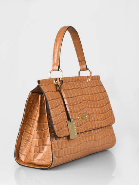Handtas Cairns Leder Etrier Bruin cairns ECAI001L ander zicht 3