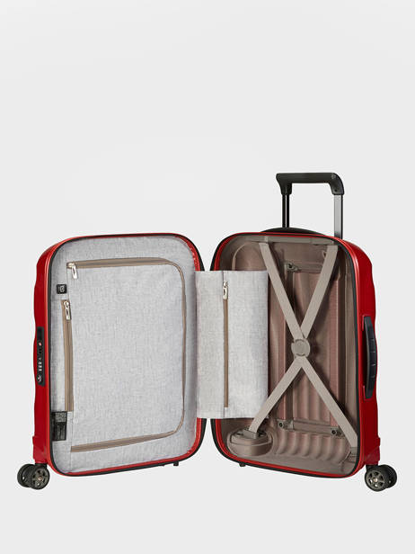 Handbagage Samsonite Rood c-lite CS2002 ander zicht 2