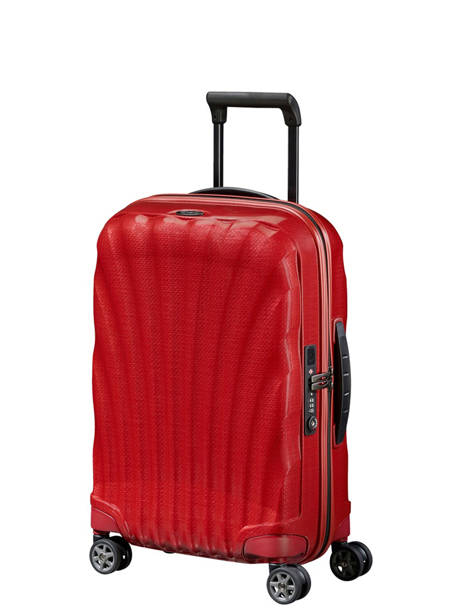 Handbagage Samsonite Rood c-lite CS2002 ander zicht 1