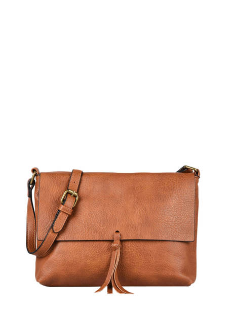 Cross Body Tas Vintage Flora & co Bruin grained F8044