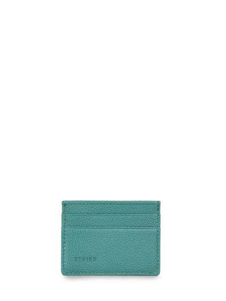 Kaarthouder Leder Madras Etrier Blauw madras EMAD011 ander zicht 2