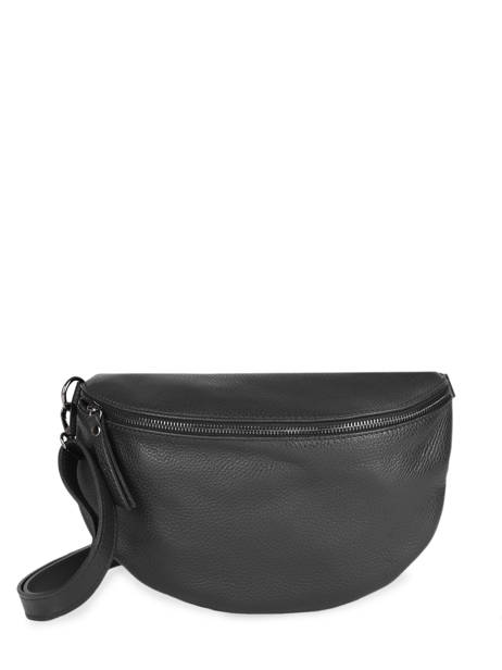 Heuptasje Caviar Leder Milano Zwart caviar CA21123