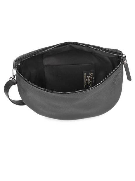Heuptasje Caviar Leder Milano Zwart caviar CA21123 ander zicht 3