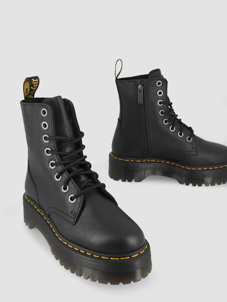 Bottines Jadon Soft Pisa  Leder Dr martens Zwart women 26378001 ander zicht 3