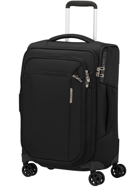 Soepele Reiskoffer Respark Samsonite Zwart respark KJ3007 ander zicht 2