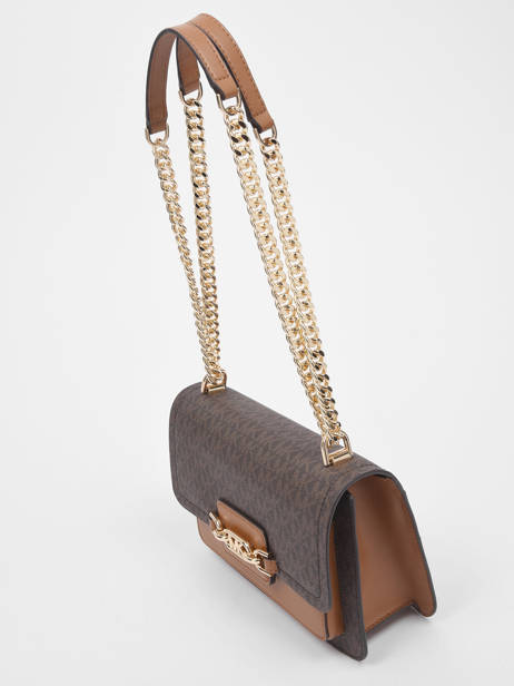 Cross Body Tas Heather Leder Michael kors Bruin heather S2G7HL3B ander zicht 2