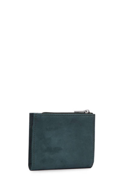Portemonnee Etincelle Nubuck Leder Etrier Groen etincelle nubuck EETN810 ander zicht 2