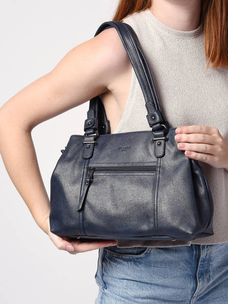 Shoppingtas Gracieuse Hexagona Blauw gracieuse 315292 ander zicht 1