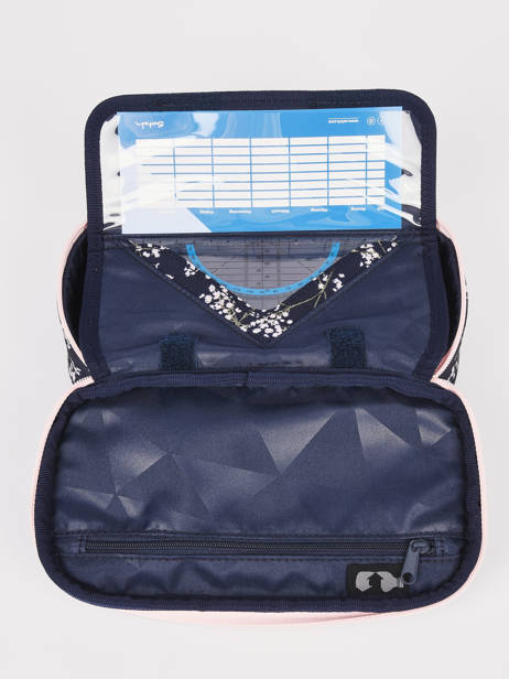Pennenzak 1 Compartiment Pencil Case Satch Blauw pencil case BSC1 ander zicht 5