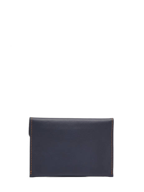 Papierhouder Paris Leder Etrier Blauw paris EPAR054 ander zicht 2