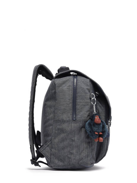 Boekentas 2 Compartimenten Kipling Blauw back to school KI6121 ander zicht 2