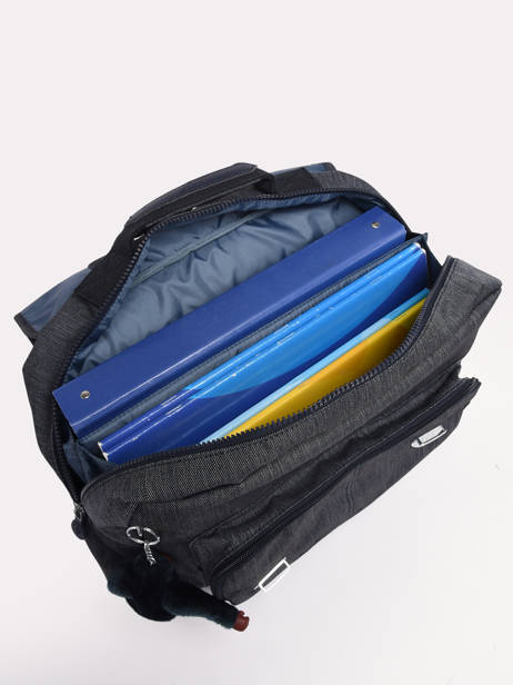 Boekentas 2 Compartimenten Kipling Blauw back to school KI6121 ander zicht 3