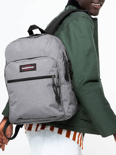 Rugzak Morius 2 Compartimenten Eastpak Grijs authentic EK00040F ander zicht 1