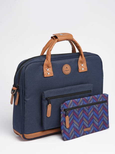 Documententas Cabaia Blauw laptop MESS ander zicht 3