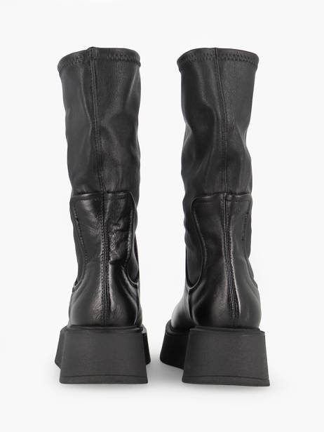 Boots Uit Leder Mjus Zwart women P78304 ander zicht 4