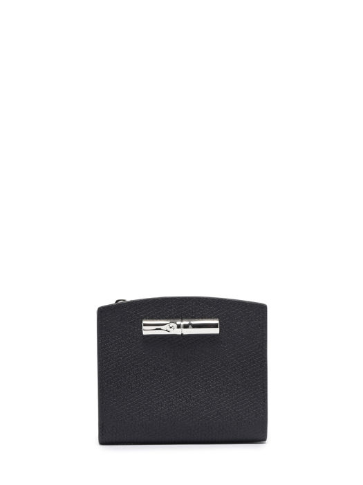 Longchamp Roseau Portefeuille Zwart
