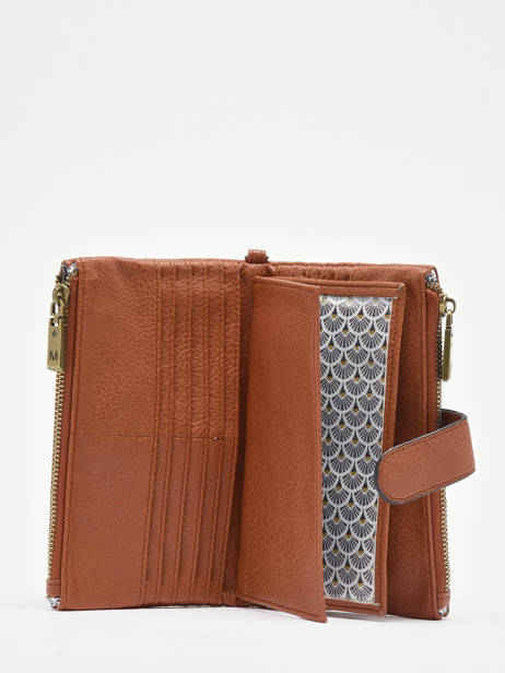 Portefeuille Met Portemonnee Soft Mandoline Bruin soft AUD-ATTA ander zicht 1