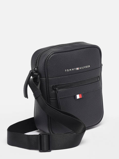 Cross Body Tas Tommy hilfiger Zwart essentiel AM09504 ander zicht 2