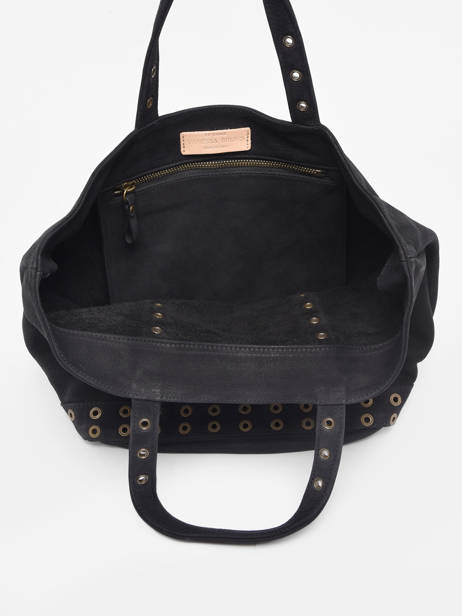 Handtas Cabas Cuir Leder Vanessa bruno Zwart cabas cuir 22V40413 ander zicht 2