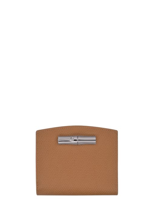Longchamp Roseau Portefeuille Bruin