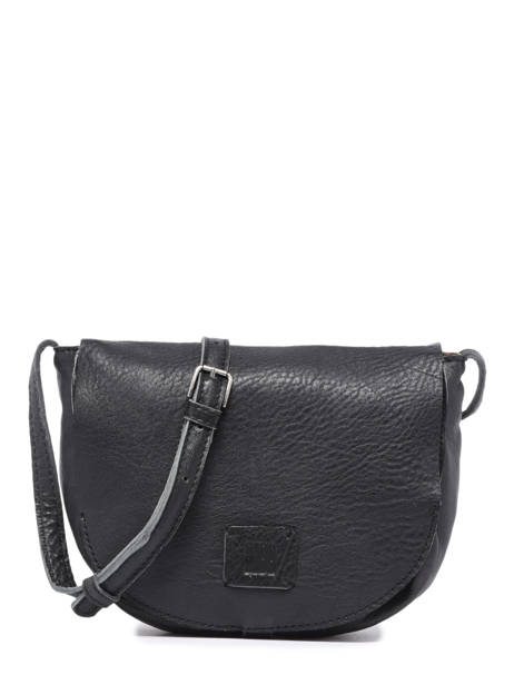 Cross Body Tas Natural Leder Biba Zwart natural CHR7L